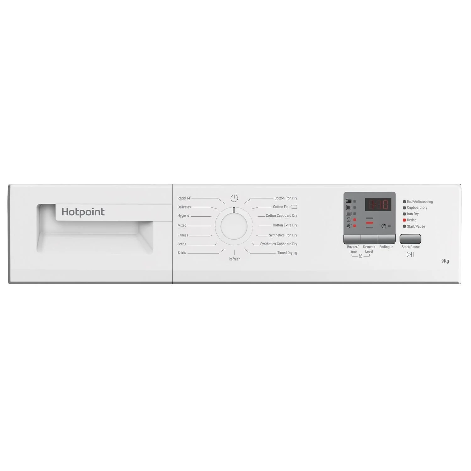 Hotpoint CHDC92WWGDUK 9KG Condenser Tumble Dryer With Sensor Dry White - Image 7