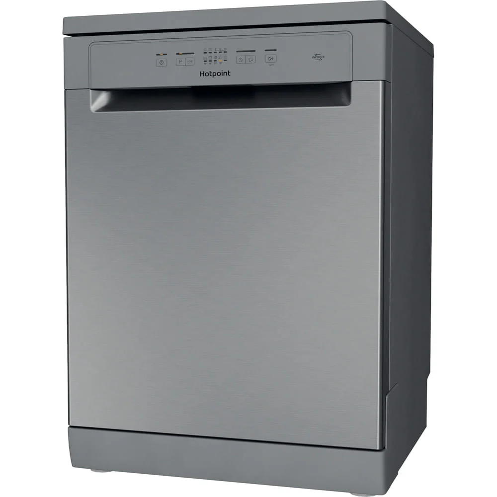 Hotpoint H2F HL626 X UK Freestanding Full Size Dishwasher 14 Place Settings with Rapid Wash Inox H2FHL626X - Image 2