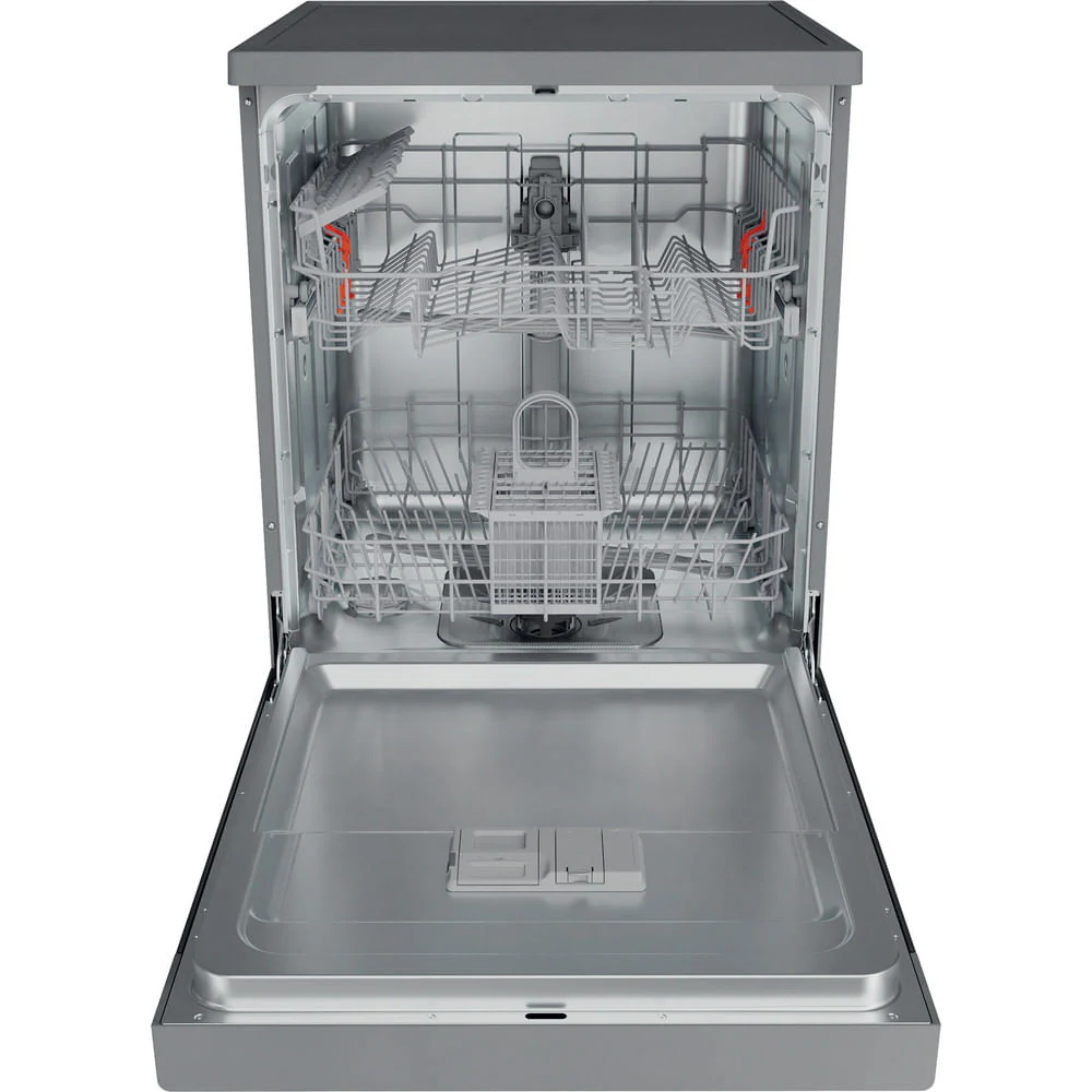 Hotpoint H2F HL626 X UK Freestanding Full Size Dishwasher 14 Place Settings with Rapid Wash Inox H2FHL626X - Image 4
