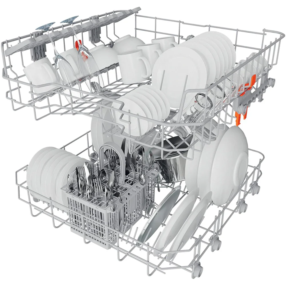 Hotpoint H2FHL626 Full Size Freestanding Dishwasher 14 Place Setting White - Image 5