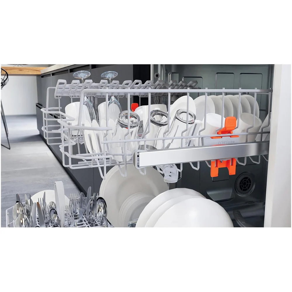 Hotpoint H2FHL626 Full Size Freestanding Dishwasher 14 Place Setting White - Image 7