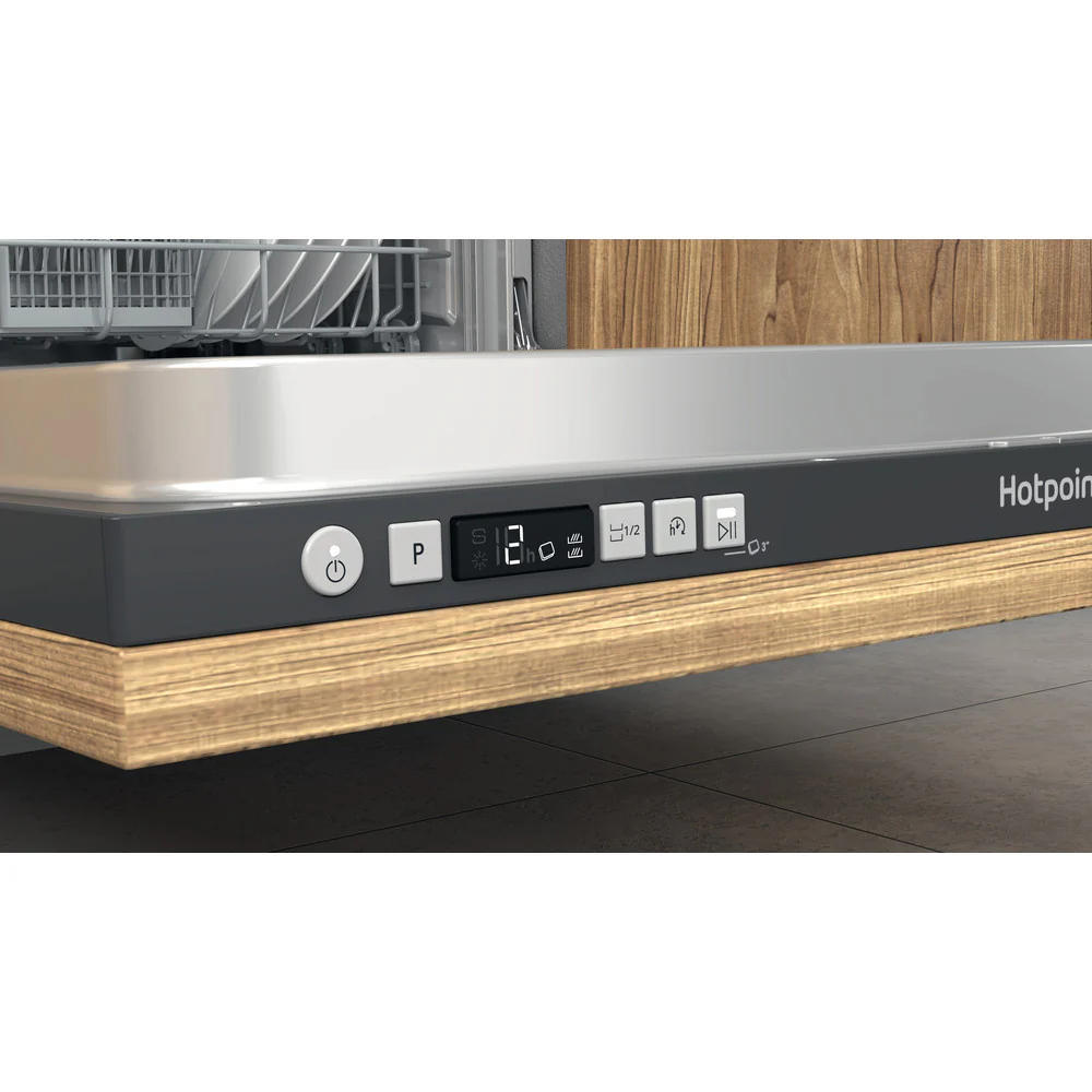 Hotpoint H2IHD526BUK Integrated Dishwasher Full Size Black - Image 4