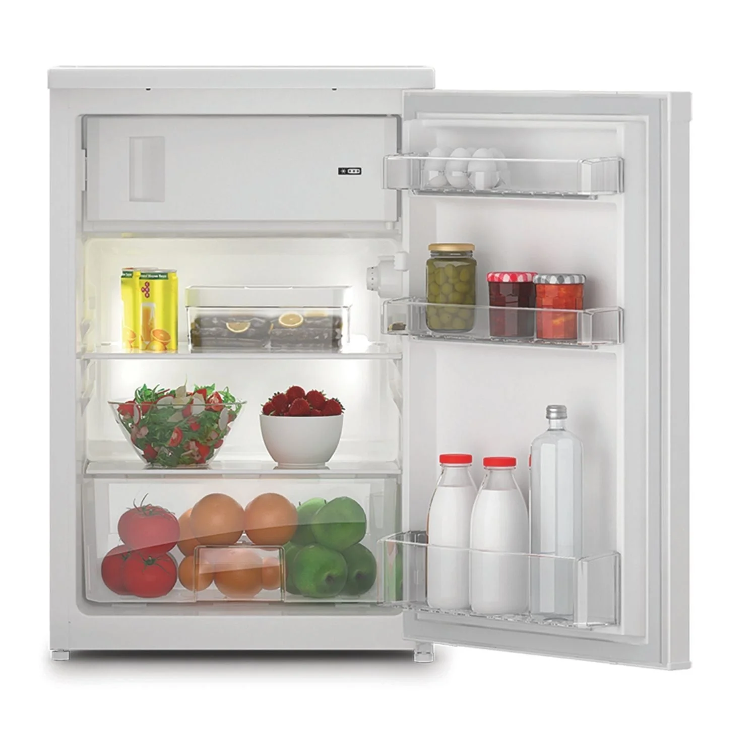 Hotpoint H55V1112WUK Freestanding Undercounter Low Frost Fridge White - Image 3