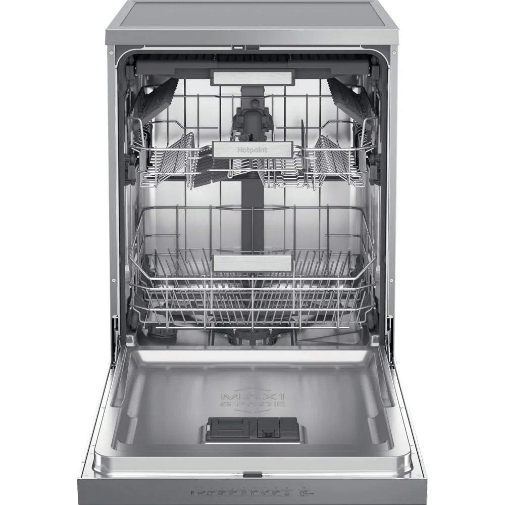 Hotpoint H7F HP43 X UK Freestanding Full Size Dishwasher 15 Place Settings with Maxi Space Inox H7FHP43X - Image 3