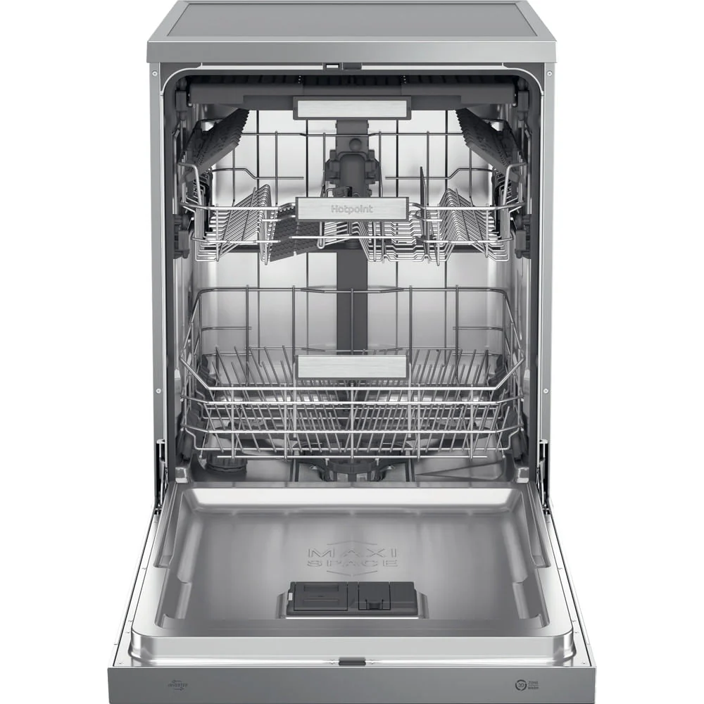 Hotpoint H7F HS51 X UK Freestanding Full Size Dishwasher 15 Place Settings with Maxi Space Inox H7FHS51X - Image 3