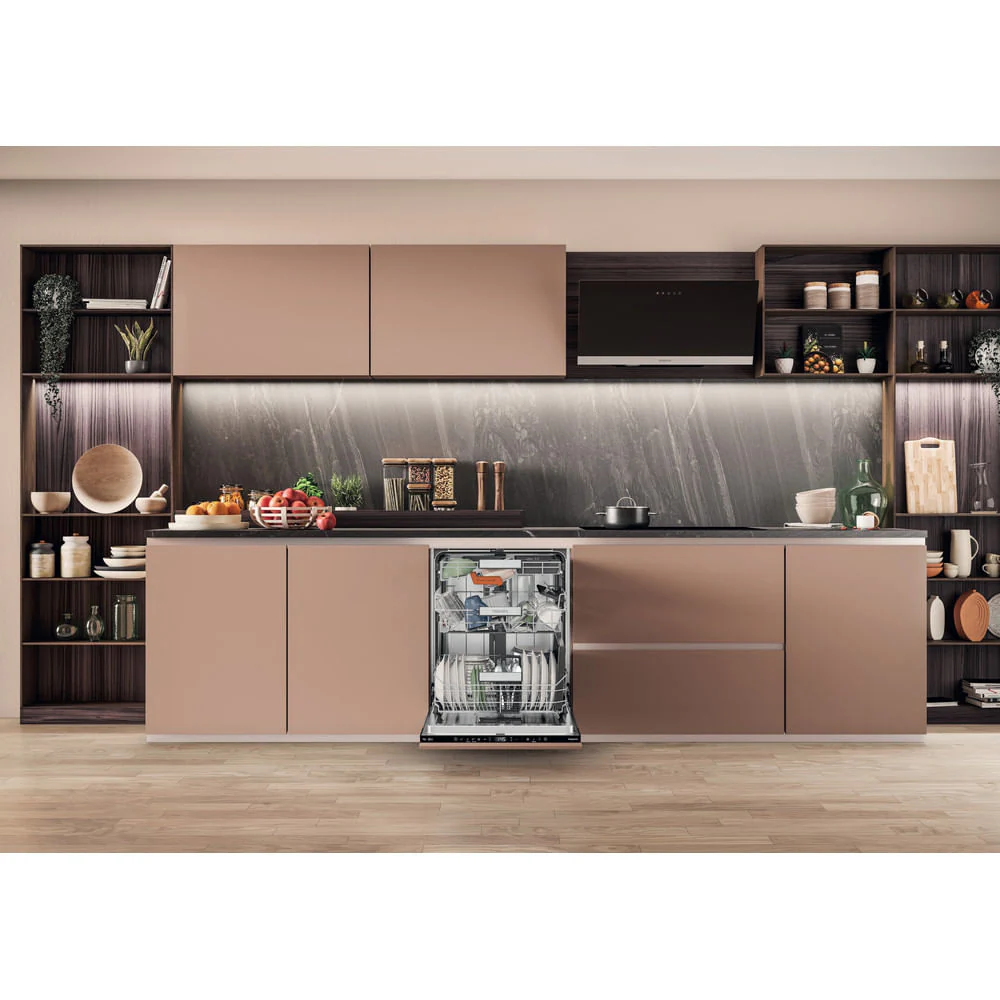 Hotpoint H8IA115M4TUSUK Hydroforce Integrated Full Size Dishwasher with Maxi Space Tub 15 Place Settings - Image 4