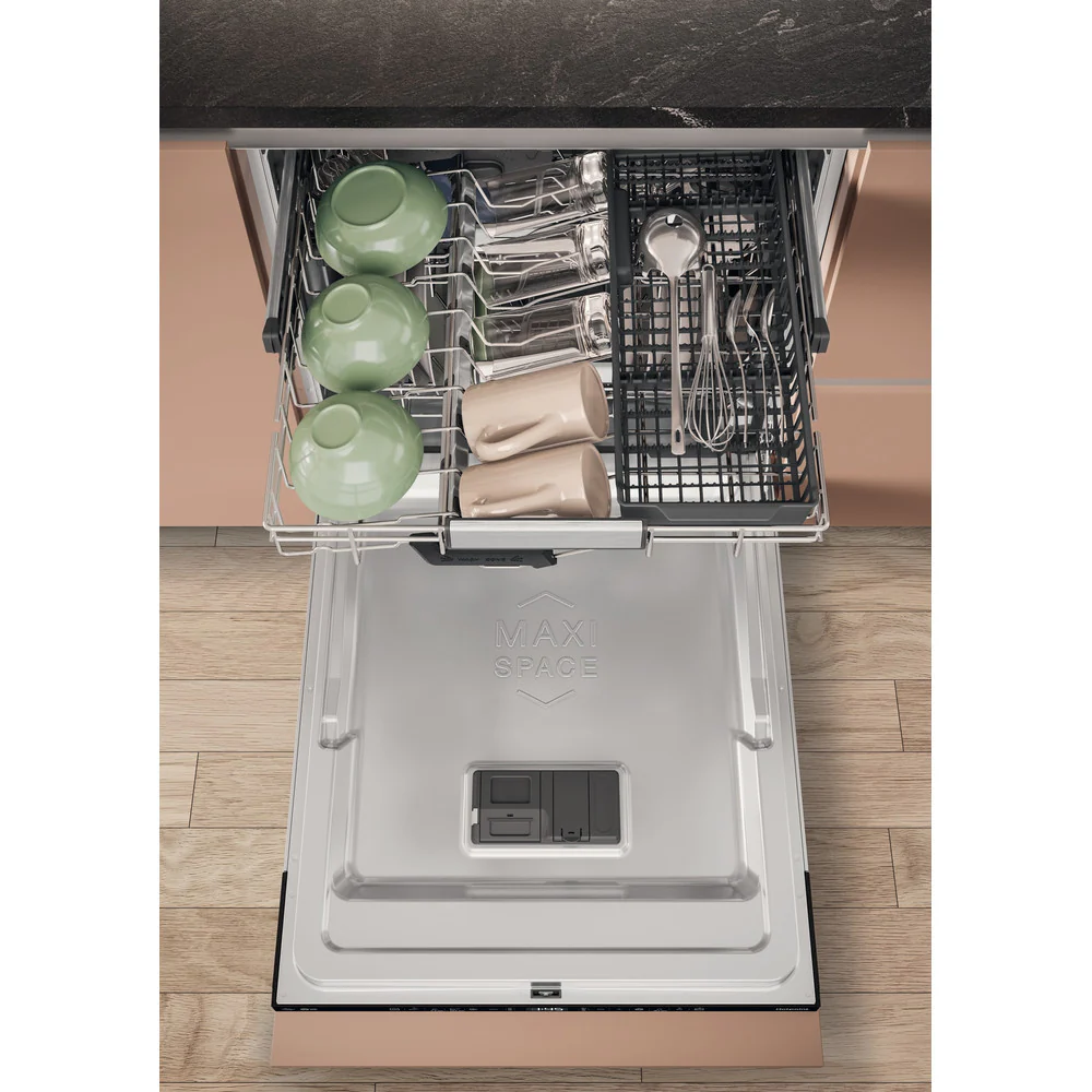 Hotpoint H8IHT59LS Integrated Dishwasher Full Size With 14 Place Setting Black - Image 10