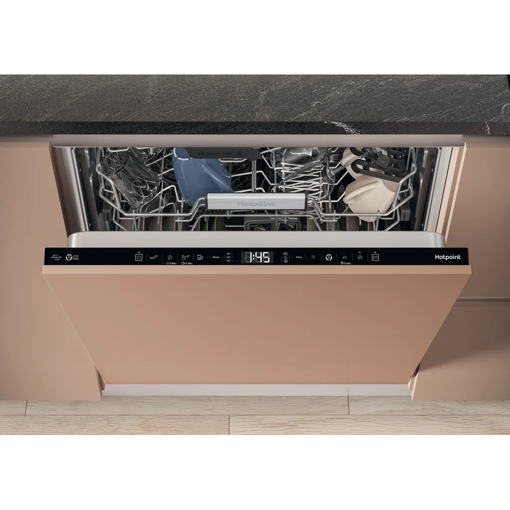 Hotpoint H8IHT59LS Integrated Dishwasher Full Size With 14 Place Setting Black - Image 17