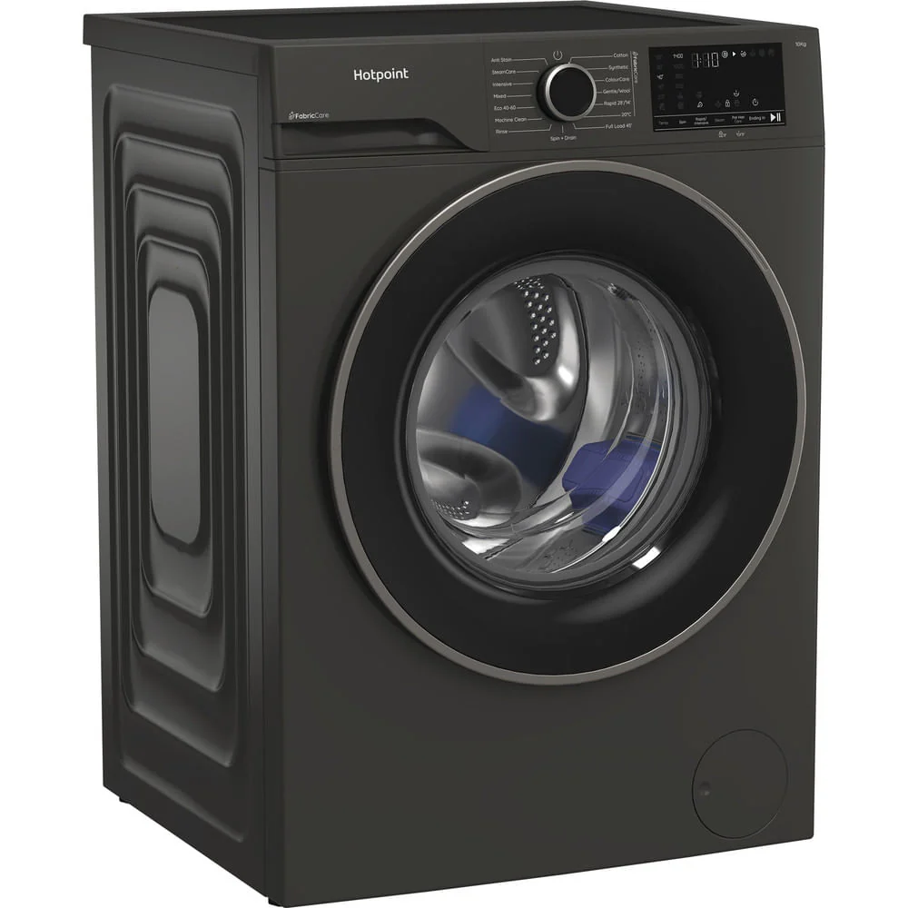 Hotpoint HB 103G CARE UK Freestanding 10kg 1400rpm Washing Machine with PetHairCare Grey HB103GCAREUK - Image 2
