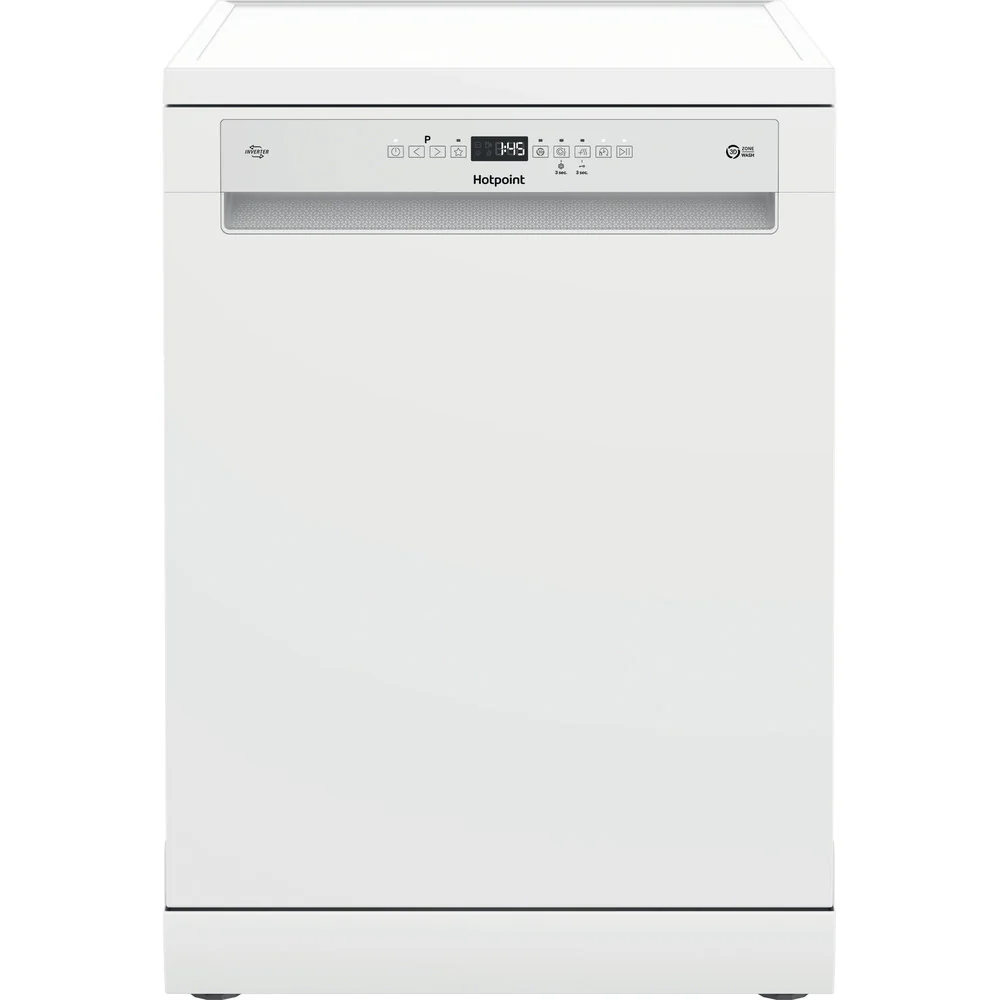 Hotpoint HD7FHP33 Full Size Dishwasher White