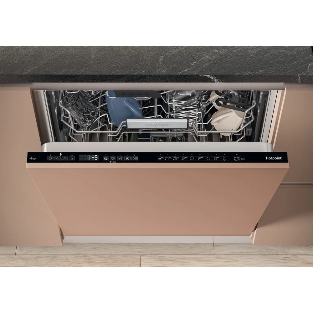 Hotpoint HD8IHP42L Hydroforce Full Size Integrated Dishwasher 14 Place Settings - Image 6