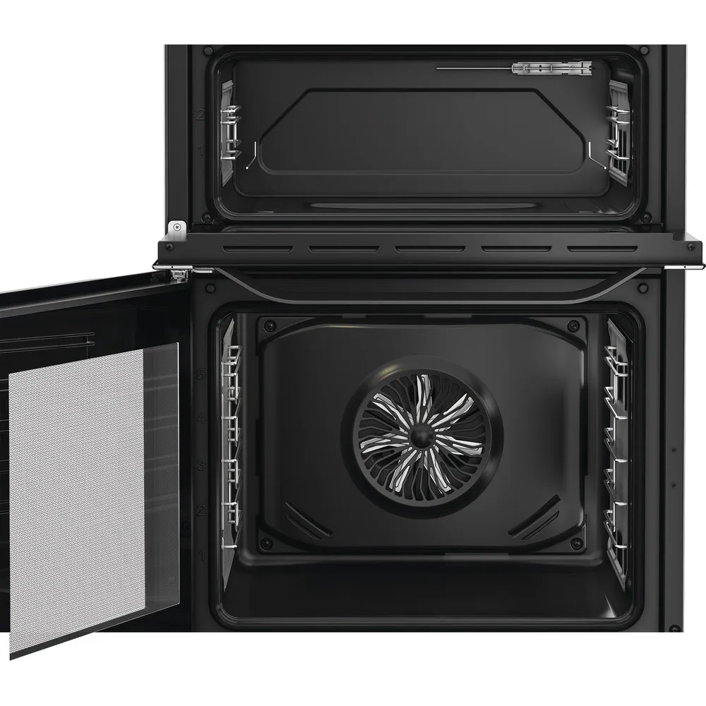Hotpoint HDE6IDC2SA 60cm Electric Double Cooker With Induction Hob Anthracite - Image 2