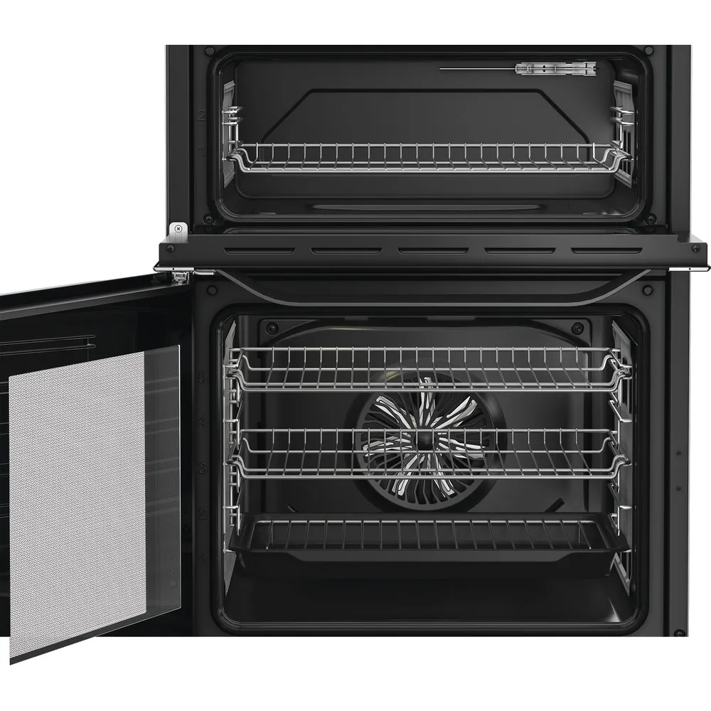 Hotpoint HDE6IDC2SA 60cm Electric Double Cooker With Induction Hob Anthracite - Image 4