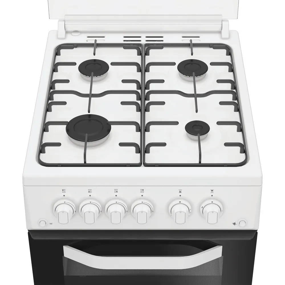 Hotpoint HDG5GCW 50cm Gas Double Cooker White - Image 5