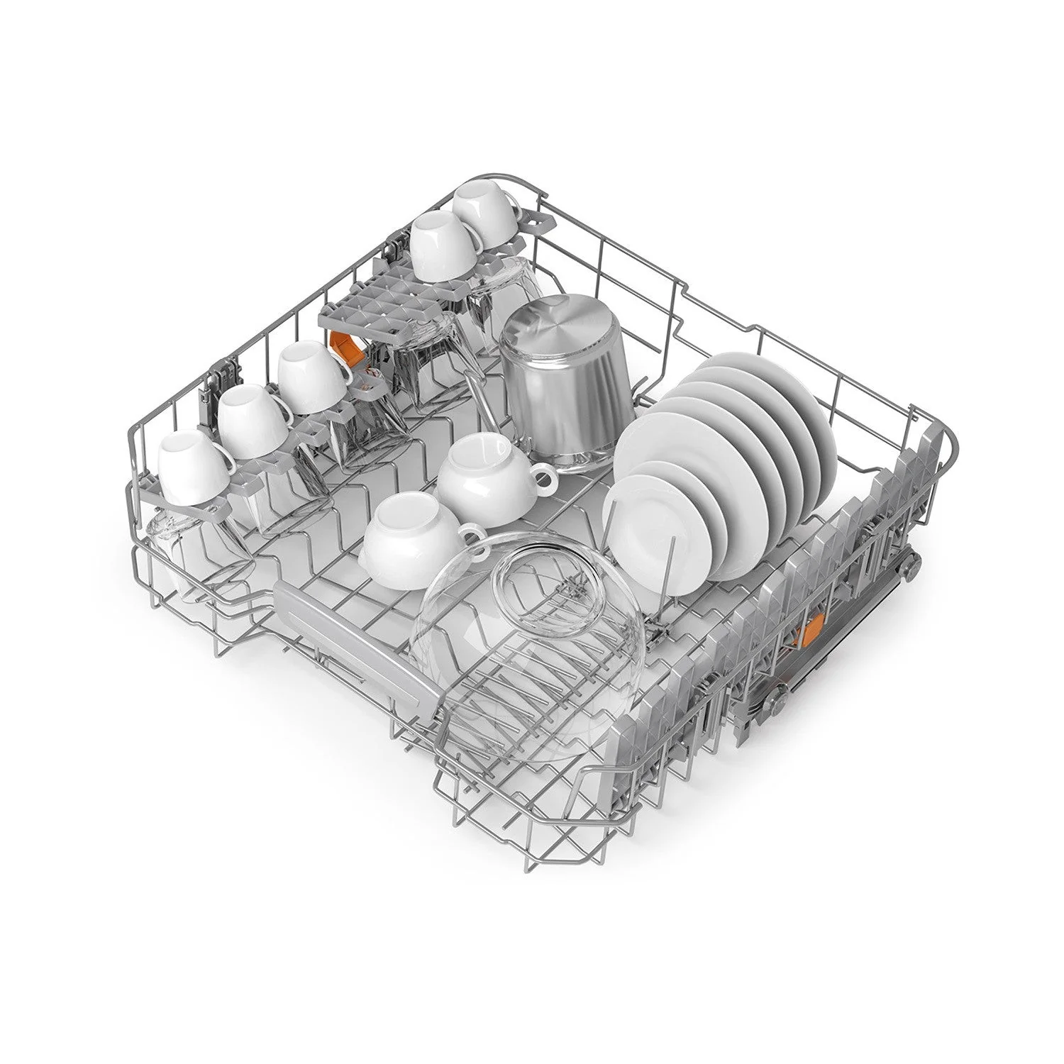 Hotpoint HFC3C26WCBUK Full Size Freestanding Dishwasher 14 Place Setting Black - Image 8