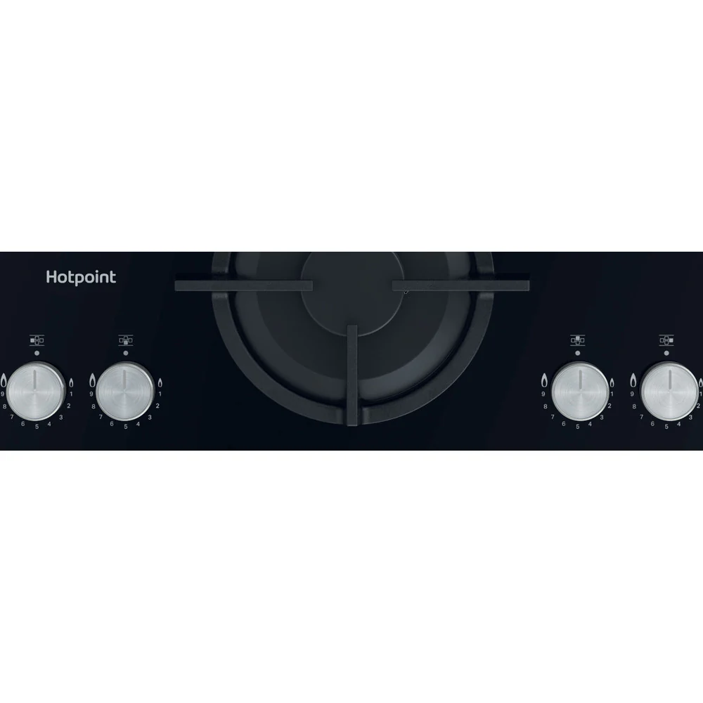 Hotpoint HGS61SBK 60C Gas Hobs Black - Image 3