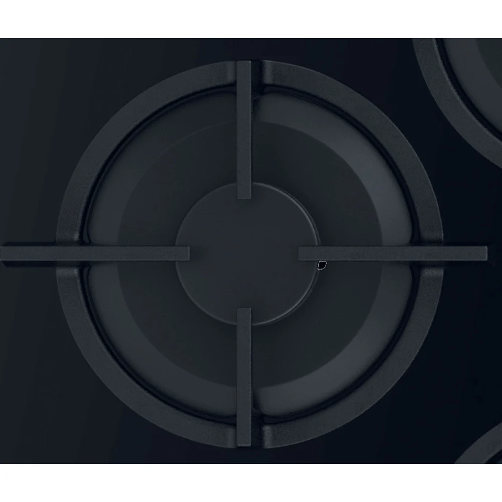 Hotpoint HGS61SBK 60C Gas Hobs Black - Image 4