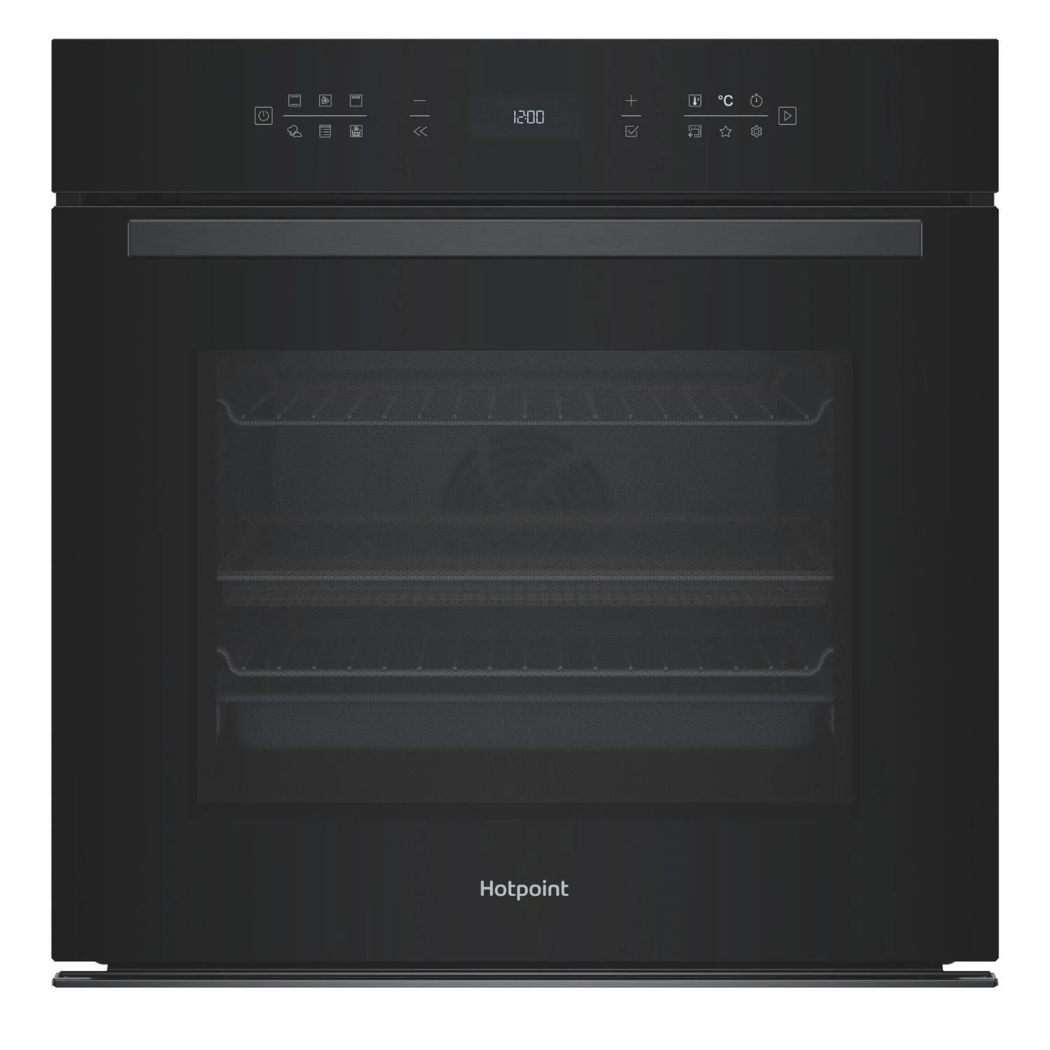 Hotpoint HOI68PT1SBUK Class 6 Electric Single Oven with Air Fry and DualClean Black