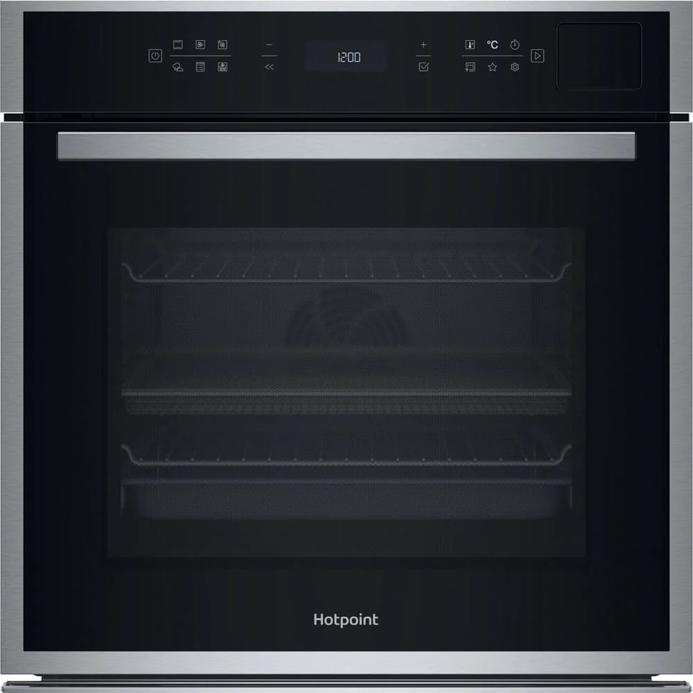 Hotpoint HOI6A8PT1SXUK Class 6 Built-In Electric Single Oven With Pyrolytic Cleaning Stainless Steel