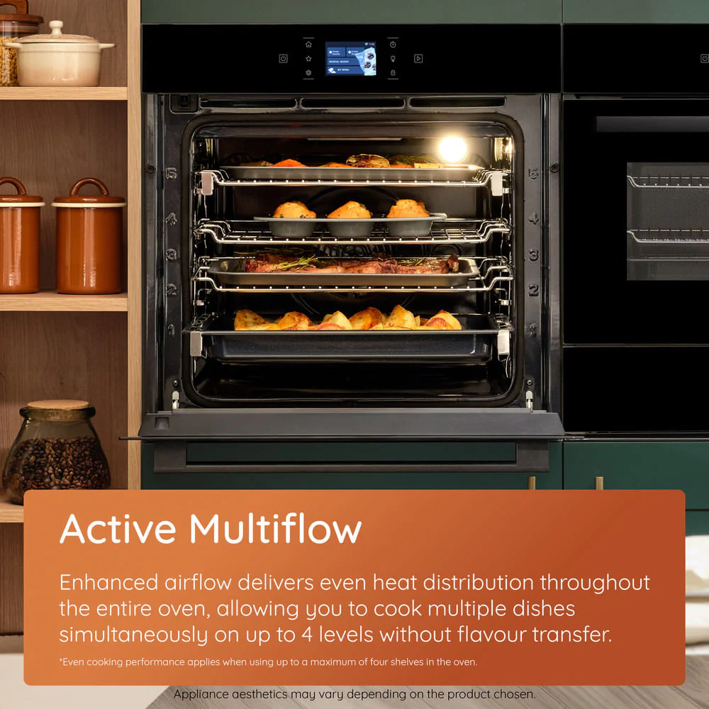 Hotpoint HOI6A8PT1SXUK Class 6 Built-In Electric Single Oven With Pyrolytic Cleaning Stainless Steel - Image 2