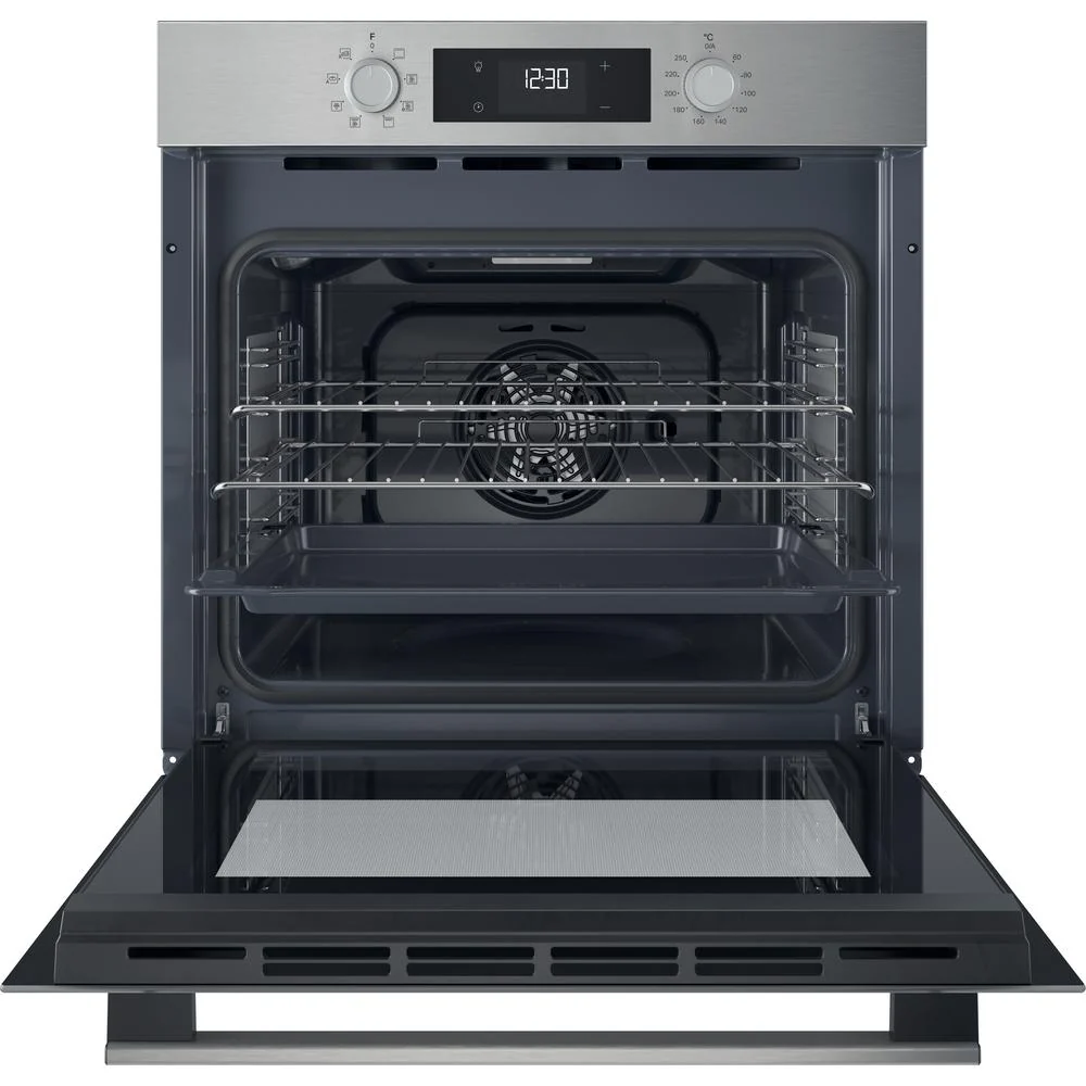 Hotpoint HOM255CXUK Class 2 Multiflow Built-In Electric Single Oven Stainless Steel - Image 8