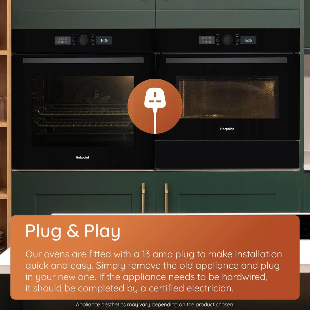 Hotpoint HOM255CXUK Class 2 Multiflow Built-In Electric Single Oven Stainless Steel - Image 9