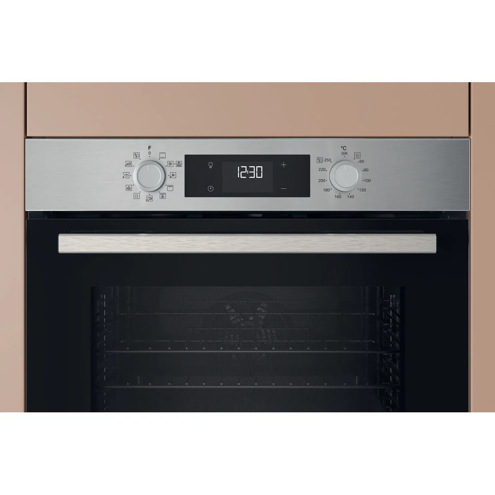 Hotpoint HOM258HXUK Class 2 Multiflow Built-In Electric Single Oven Stainless Steel - Image 8