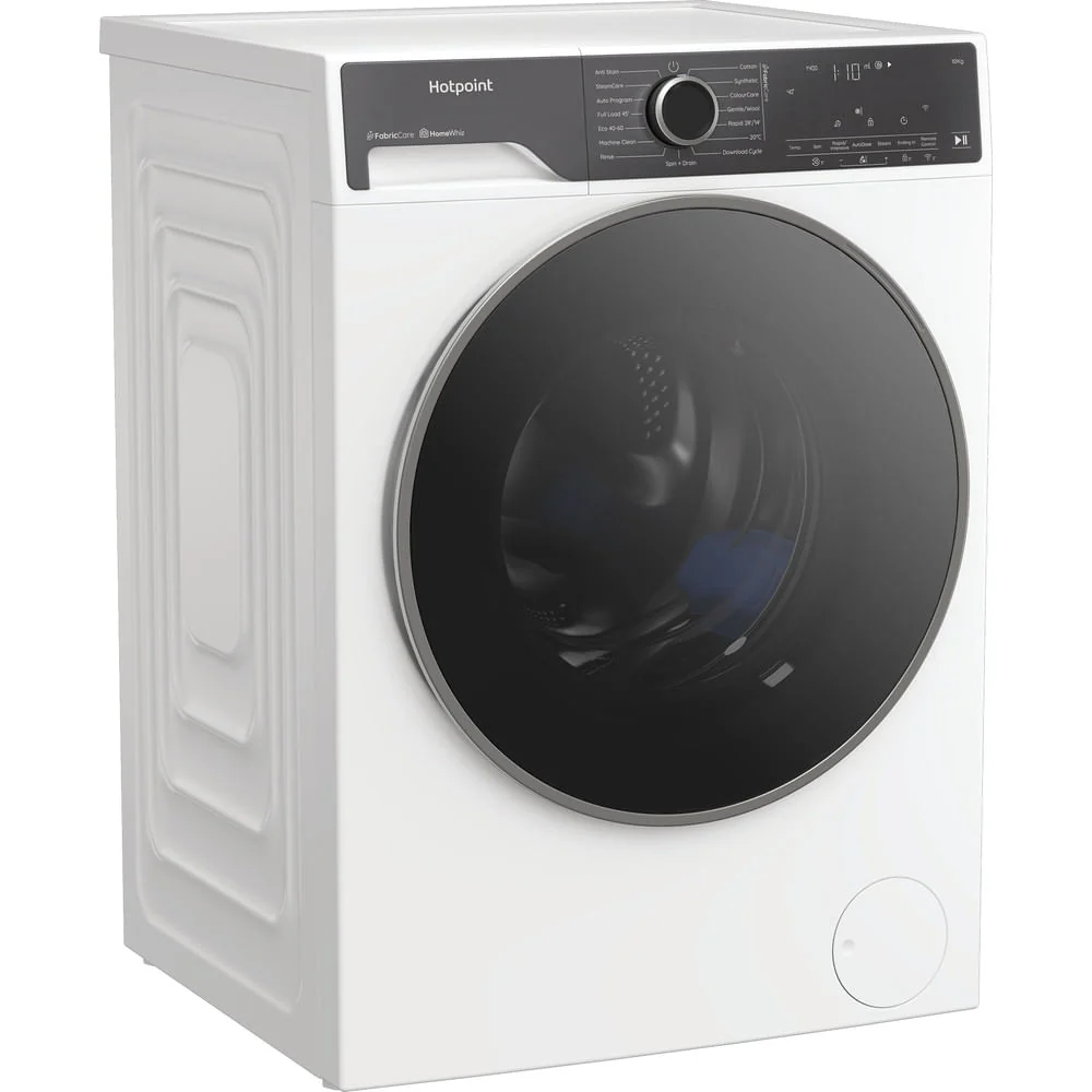 Hotpoint HP 105A CARE UK Fabric Care Pro Freestanding 10kg 1400rpm Washing Machine with HomeWhiz White HP105ACAREUK - Image 2