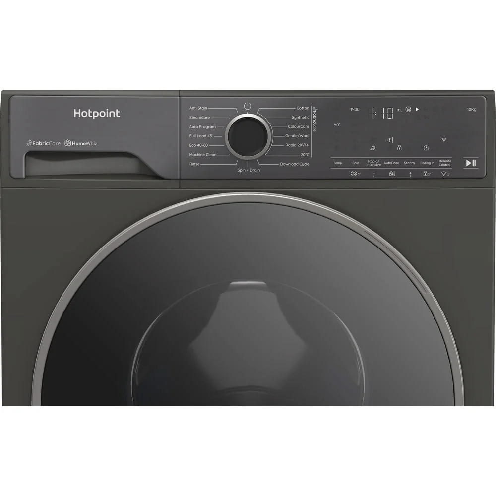 Hotpoint HP 105GA CARE UK Freestanding 10kg 1400rpm Washing Machine With AutoDose Graphite HP105GACARE - Image 15