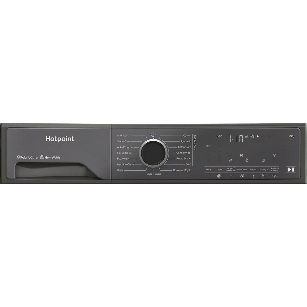 Hotpoint HP 105GA CARE UK Freestanding 10kg 1400rpm Washing Machine With AutoDose Graphite HP105GACARE - Image 16