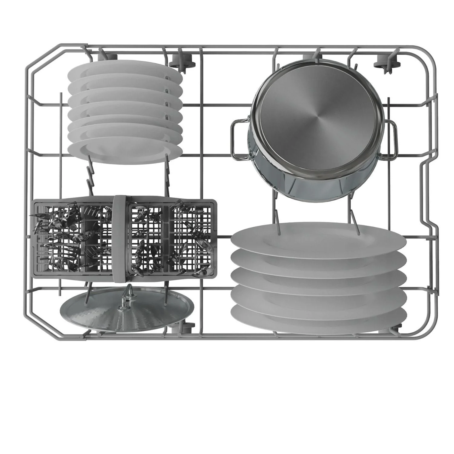 Hotpoint HP2IE10CS80UK Integrated Slimline Dishwasher 10 Place Settings - Image 5