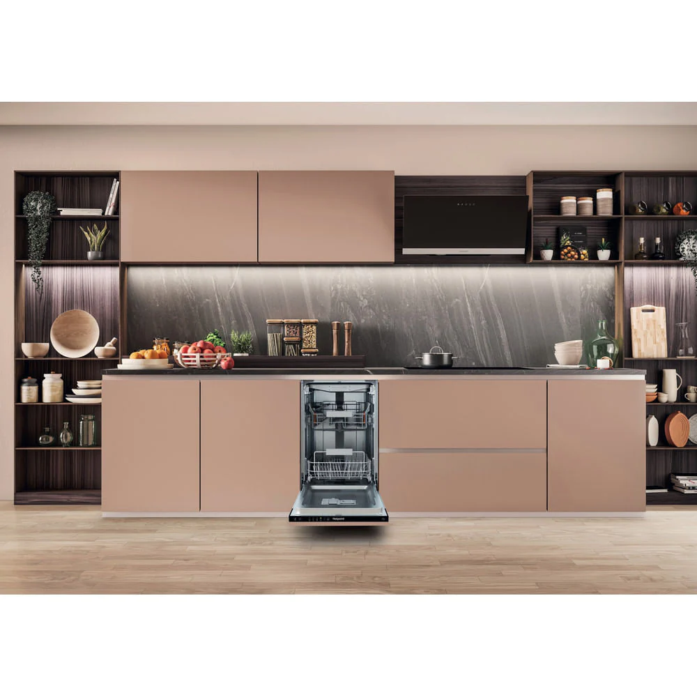 Hotpoint HP4ID11CS80UK Integrated Slimline Dishwasher with ActiveDry 11 Place Settings - Image 3