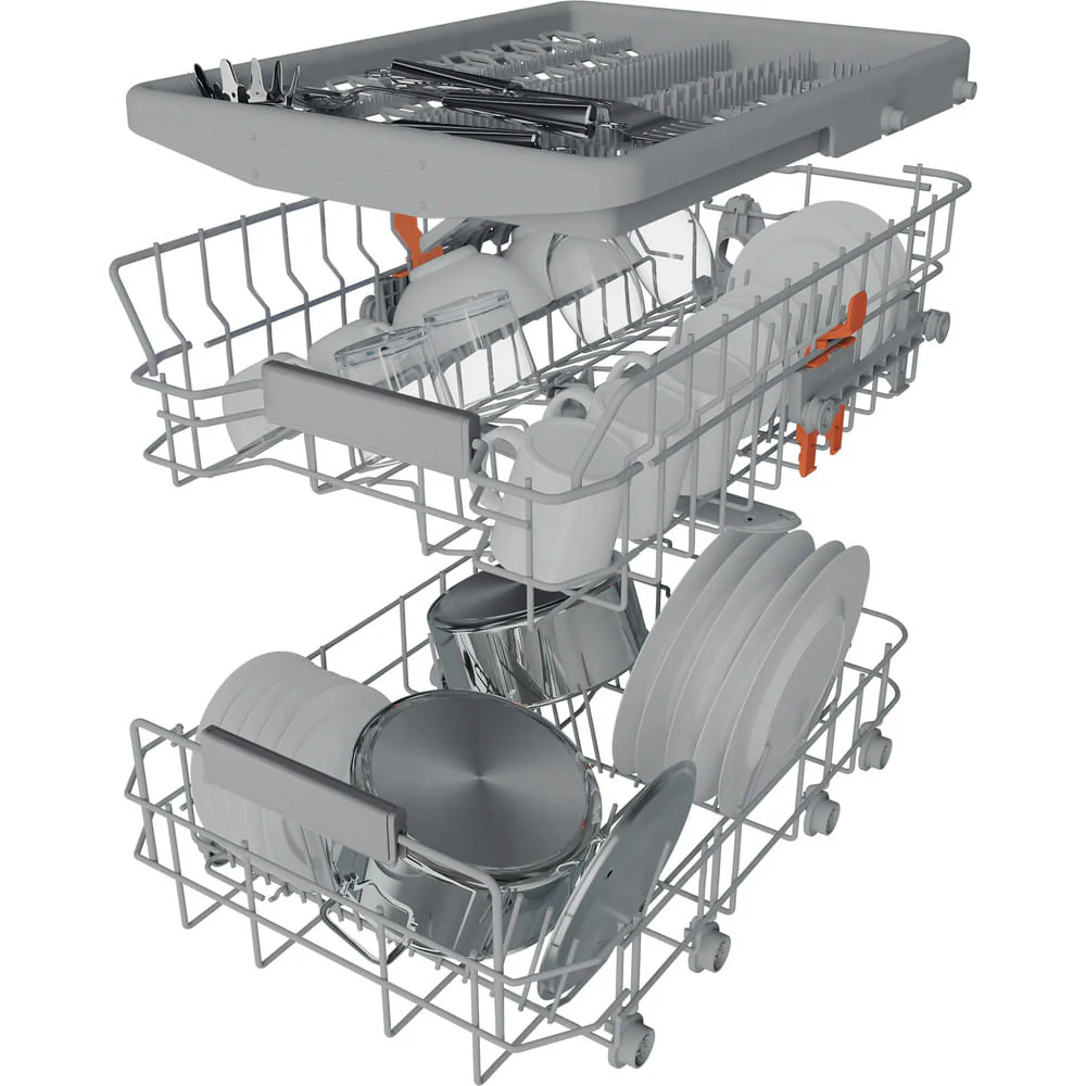 Hotpoint HP4ID11CS80UK Integrated Slimline Dishwasher with ActiveDry 11 Place Settings - Image 7