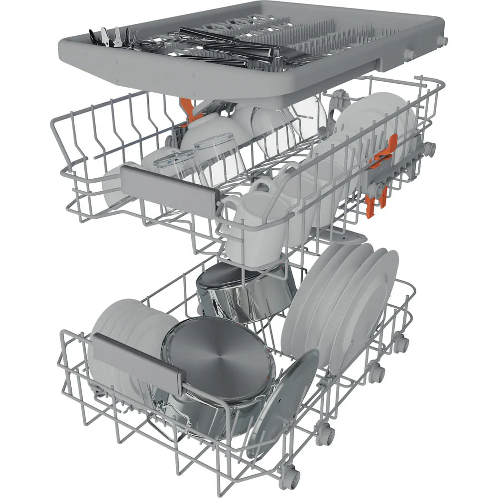 Hotpoint HP6IC11BS7LA0UK Integrated Slimline Dishwasher 10 Place Settings with 3D Zone Wash - Image 8