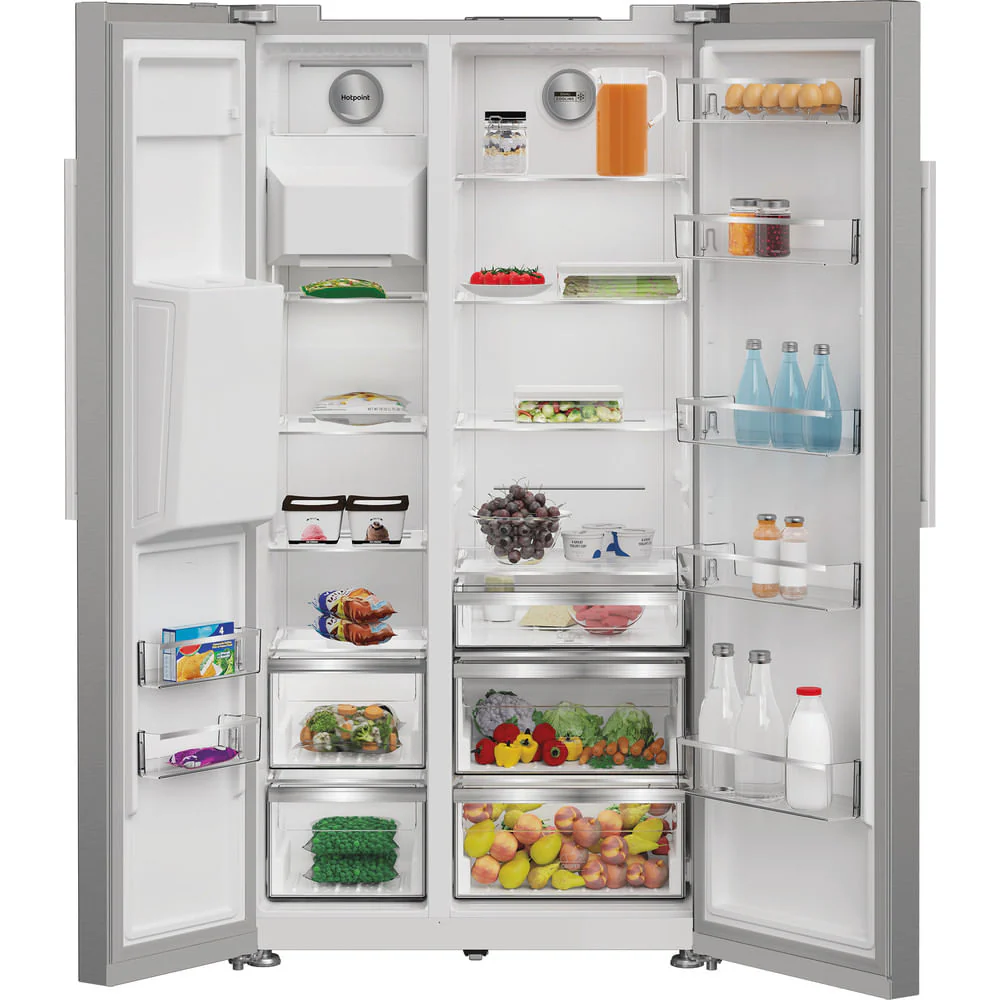 Hotpoint HPG2 6573W XP4UK Dual No Frost Plumbed American Fridge Freezer HPG26573WXP4UK - Image 3