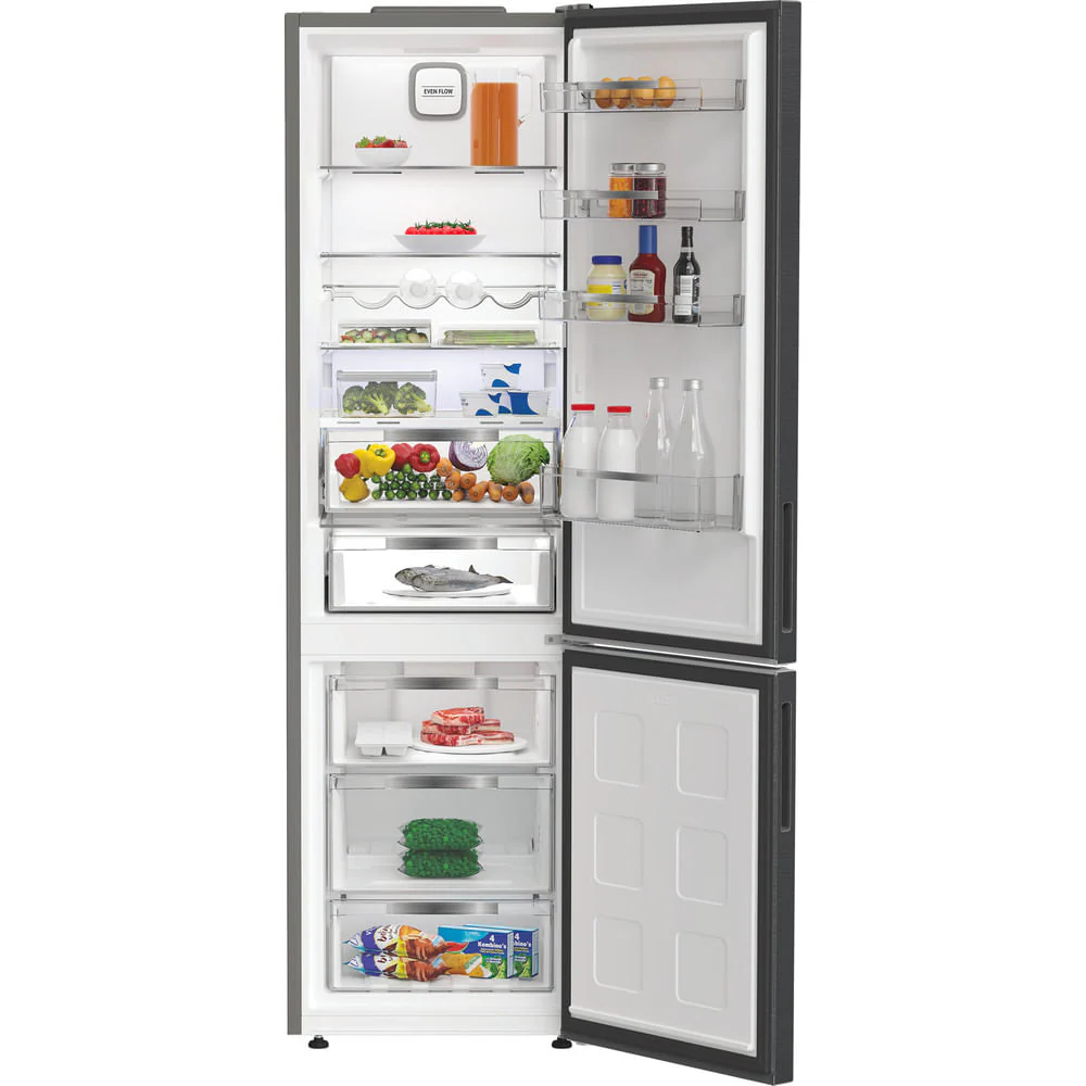 Hotpoint HPK 26403 XBR5UK Dual No Frost 70/30 Fridge Freezer with Even Flow Dark Grey HPK26403XBR5UK - Image 4