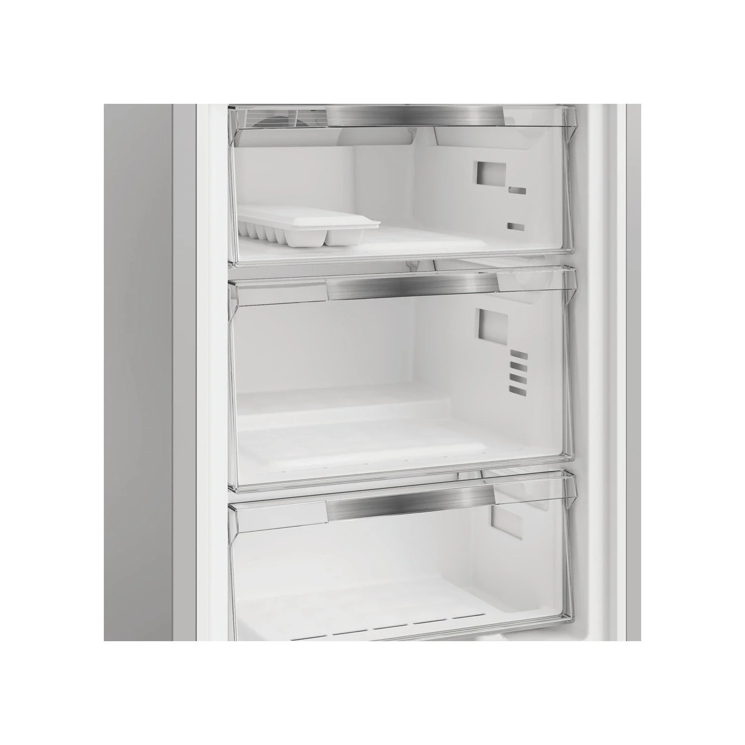 Hotpoint HPK26363WXP4UK Freestanding Dual No Frost Fridge Freezer With Even Flow Inox - Image 5