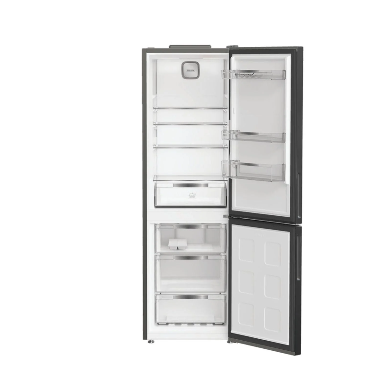 Hotpoint HPK26363XBR5UK Freestanding Dual No Frost Fridge Freezer Dark Grey - Image 3