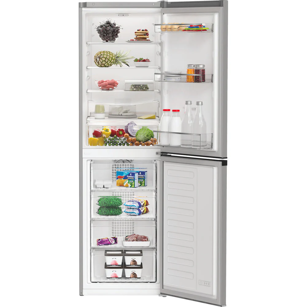 Hotpoint HPKH 1261 S4UK Freestanding No Frost 50/50 Fridge Freezer Silver HPKH1261S4UK - Image 4