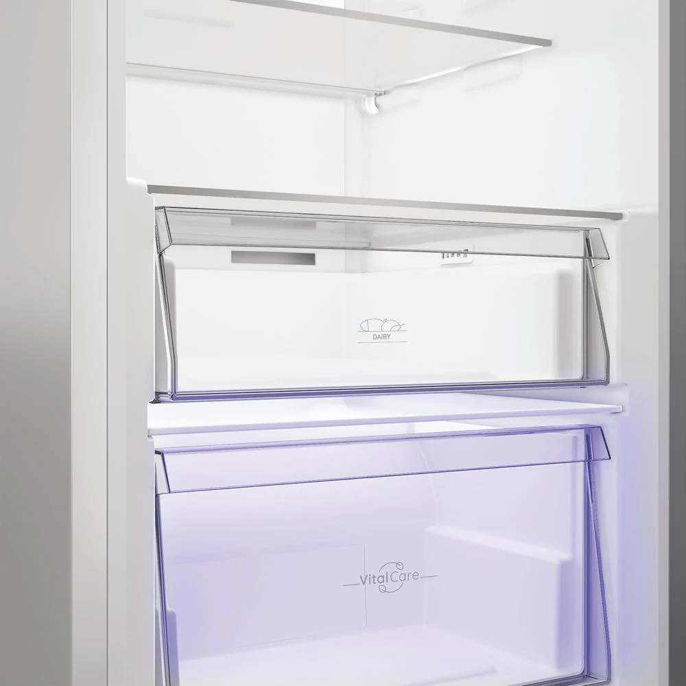 Hotpoint HPMLF6442W4UK 365L Freestanding No Frost Larder Fridge White - Image 6