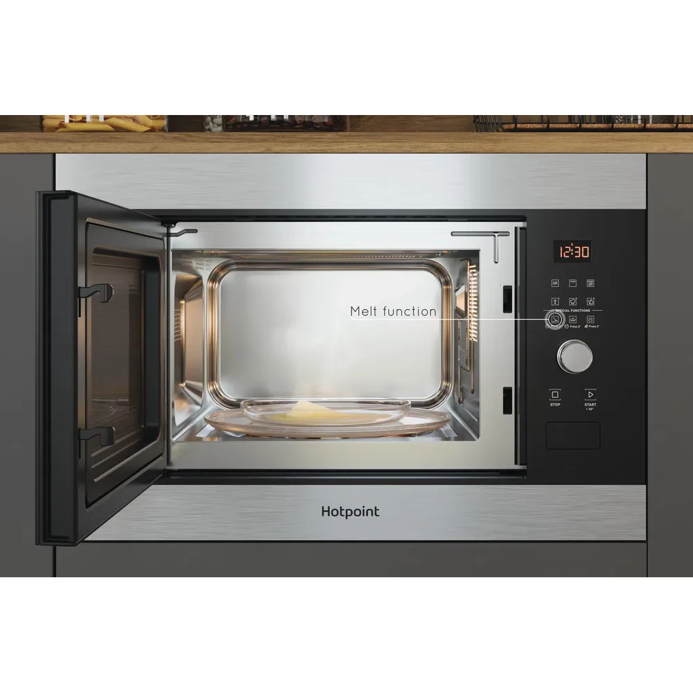 Hotpoint MF25GIXH Built In Microwave With Grill - Image 3