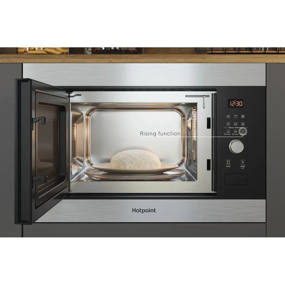 Hotpoint MF25GIXH Built In Microwave With Grill - Image 4