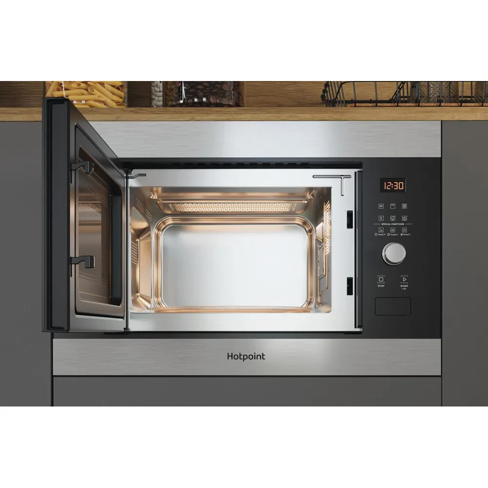 Hotpoint MF25GIXH Built In Microwave With Grill - Image 6
