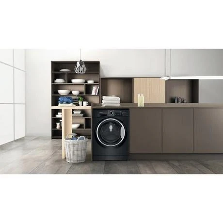 Hotpoint NDB9635BSUK 9+6KG Washer Dryer With 1400 Spin Black - Image 6