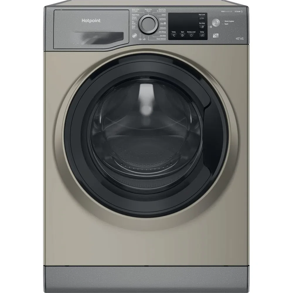 Hotpoint NDB9635GKUK 9+6Kg 1400 Spin Washer Dryer Graphite