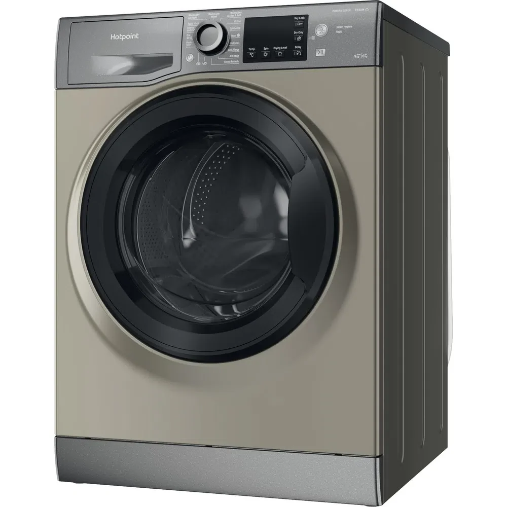 Hotpoint NDB9635GKUK 9+6Kg 1400 Spin Washer Dryer Graphite - Image 11