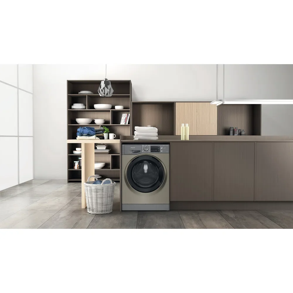 Hotpoint NDB9635GKUK 9+6Kg 1400 Spin Washer Dryer Graphite - Image 6