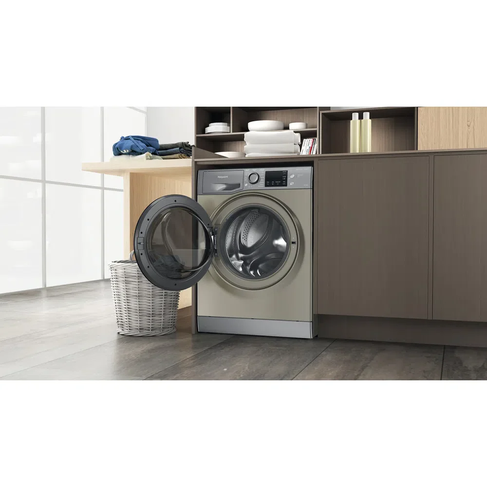 Hotpoint NDB9635GKUK 9+6Kg 1400 Spin Washer Dryer Graphite - Image 7