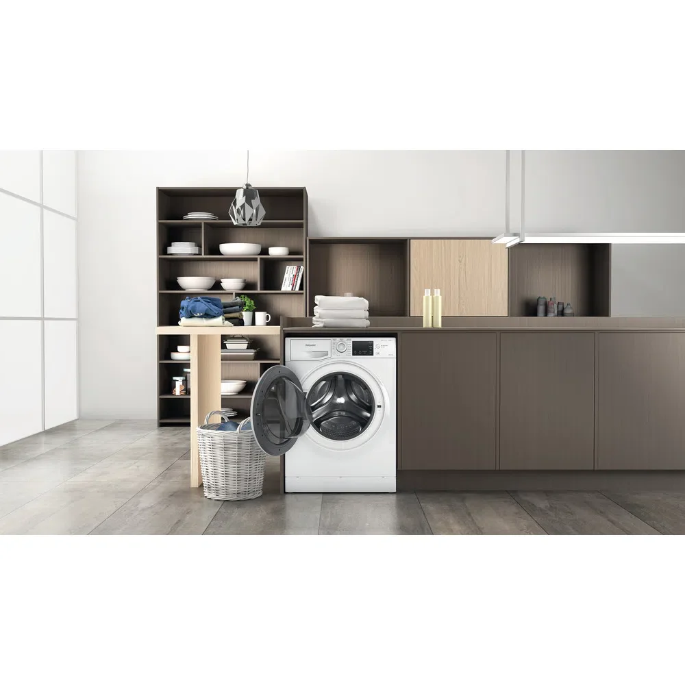 Hotpoint NDB9635WUK 9+6kg 1400 Spin Washer Dryer White - Image 11
