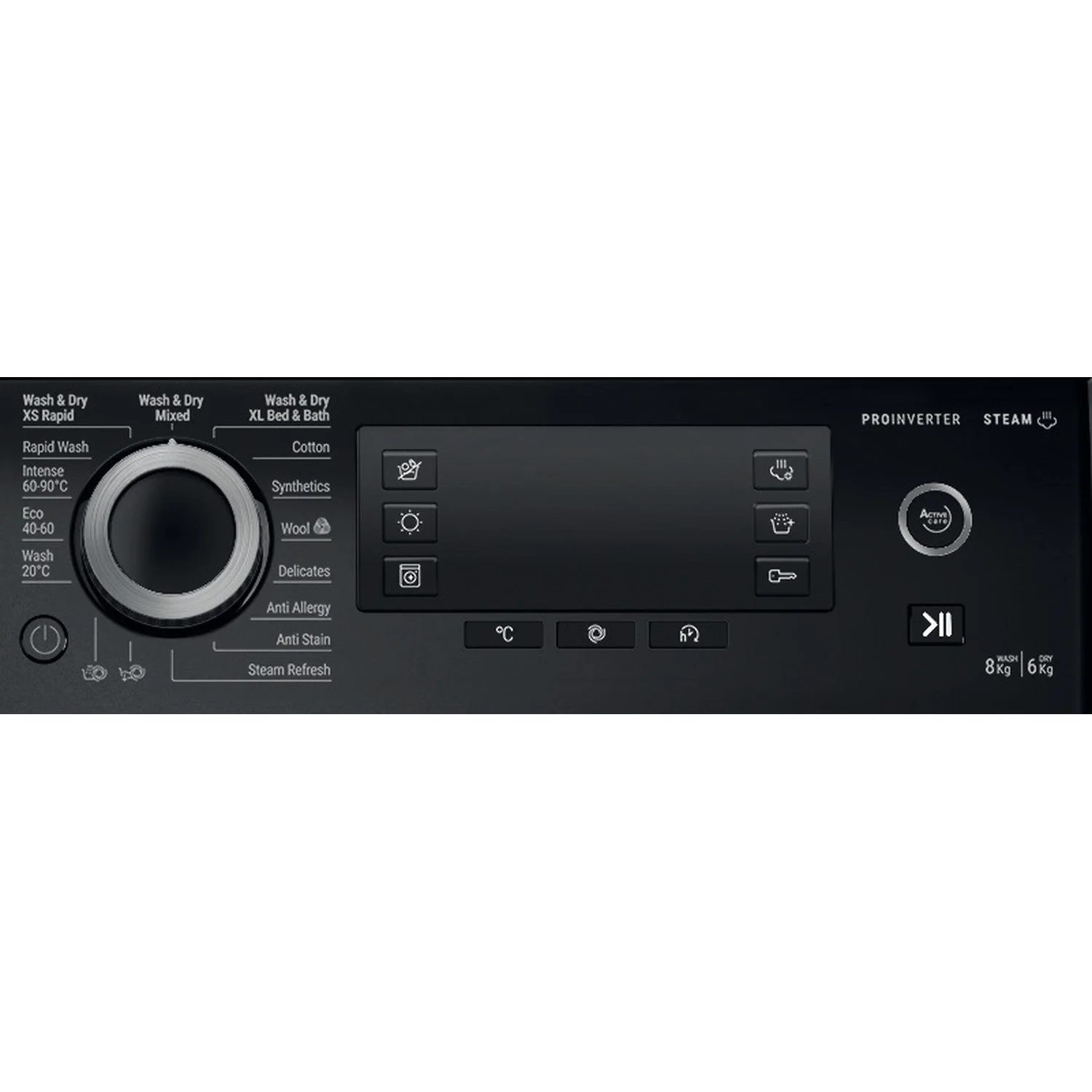 Hotpoint NDD86448BDAUK 8+6kg ActiveCare 1400 Spin Washer Dryer Black - Image 5